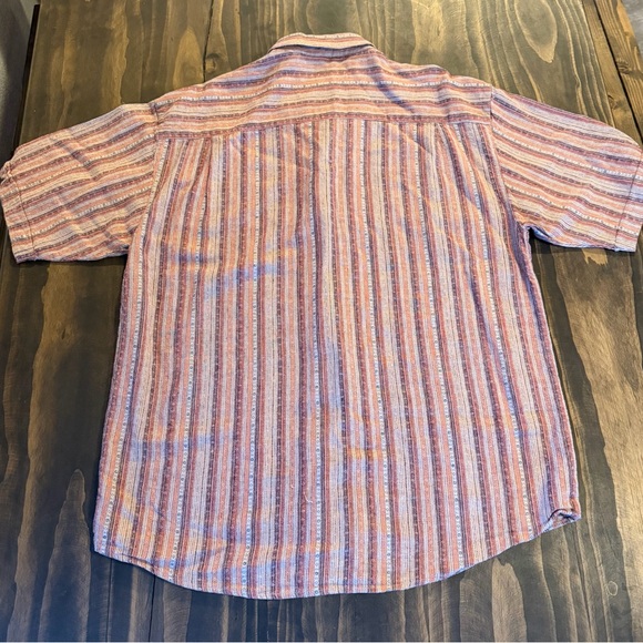 Vintage Summa Mens short sleeve button down shirt size large - Picture 2 of 5